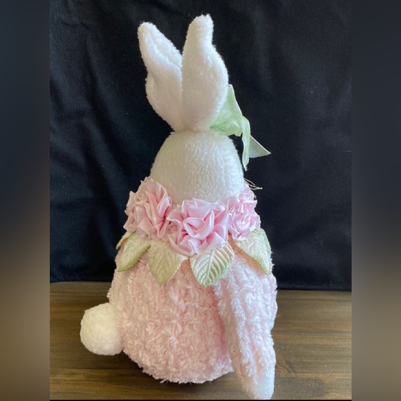 Vintage Decretive Stuffed Bunny - 11” - Picture 8 of 11